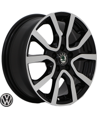 Диски Replica Volkswagen 7365 BP R15 W6.0 PCD5x100 ET40 DIA57.1  